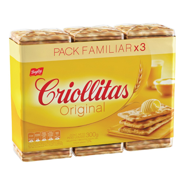 Galletitas Criollitas x 3 u. (22)