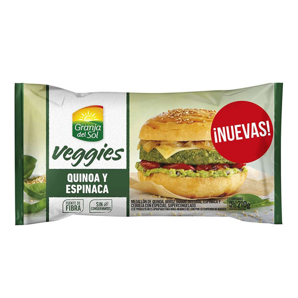 GDS Veggies Quinoa y espinaca x 420 gr (20)