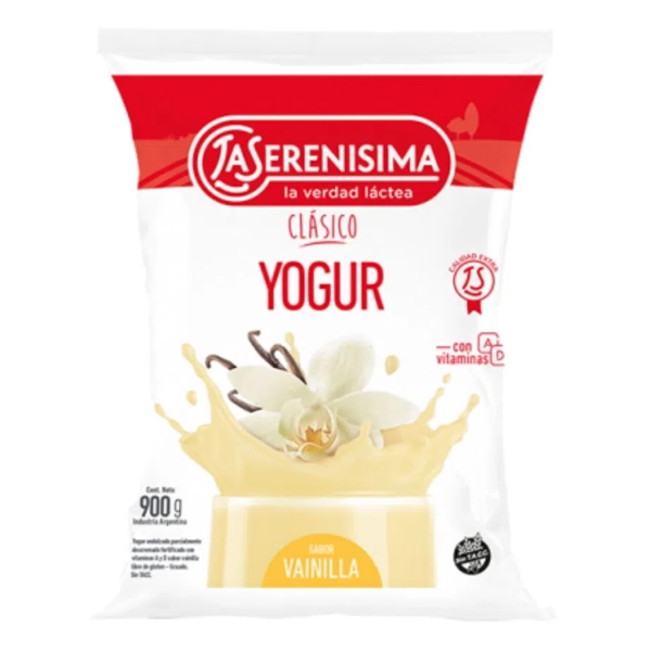 Yogur ent. Vainilla LS x 900 ml (19)
