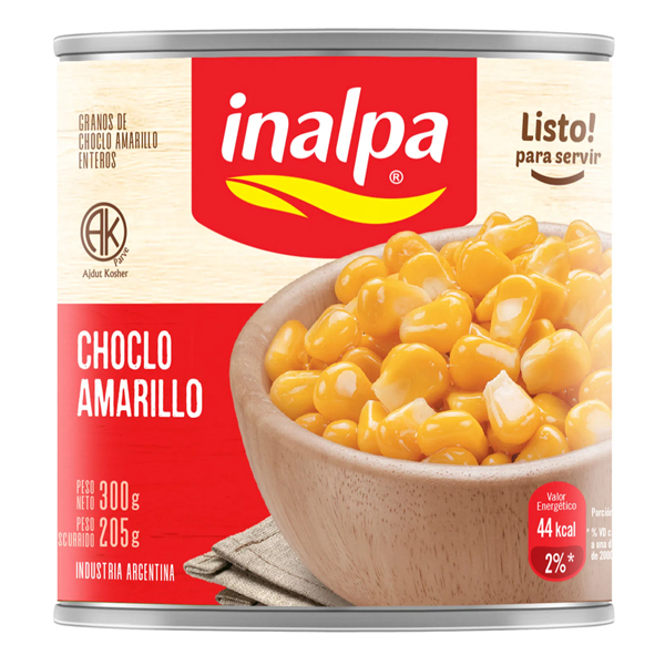 Choclo Grano Amarillo x 840 gr. INALPA (12)