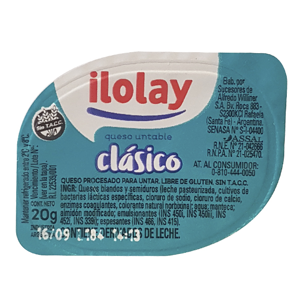 Queso Untable Ilolay 108x20gr.