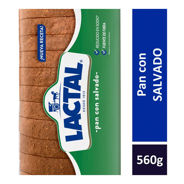 4509 - Pan Salvado 560g LCT