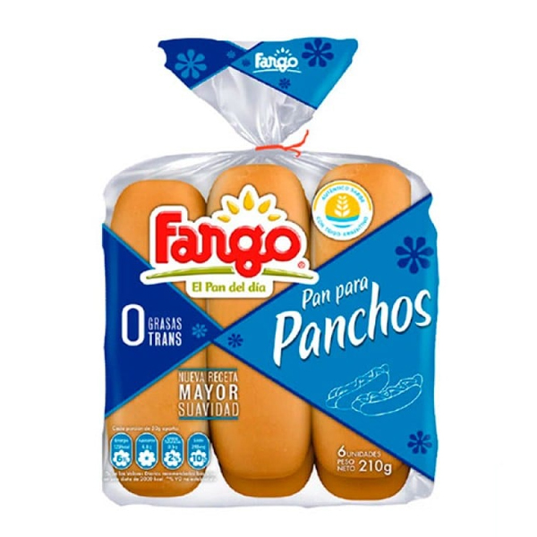 21707 - Pan Pancho 6u 210g FAR