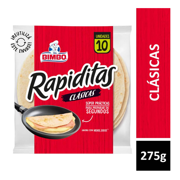 Fajitas Tia Rosa 1p 220g BOLSA FAR