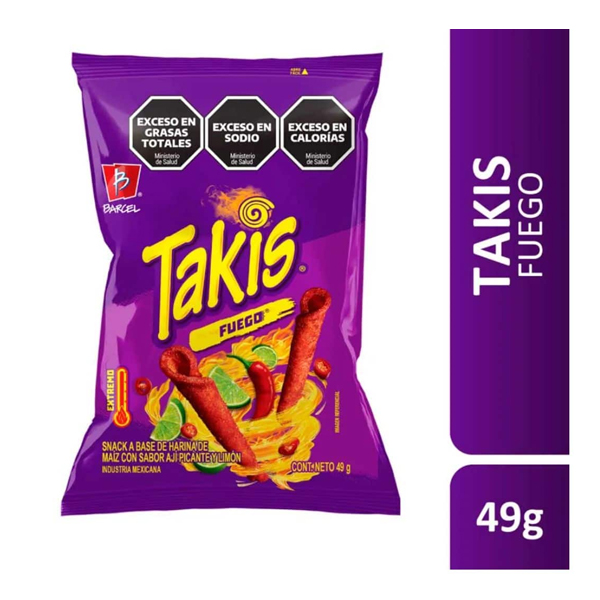 Takis Fuego x 49gr FLOW BAR EXP