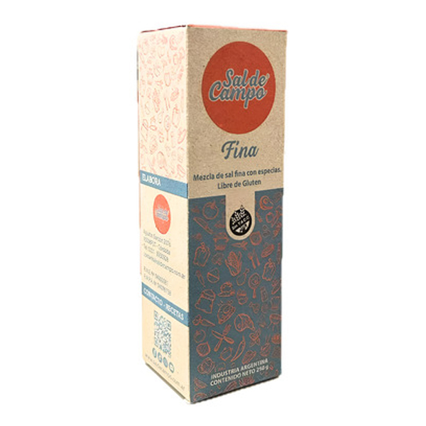 Sal de Campo Marina c/especias x 250 gr. (9)