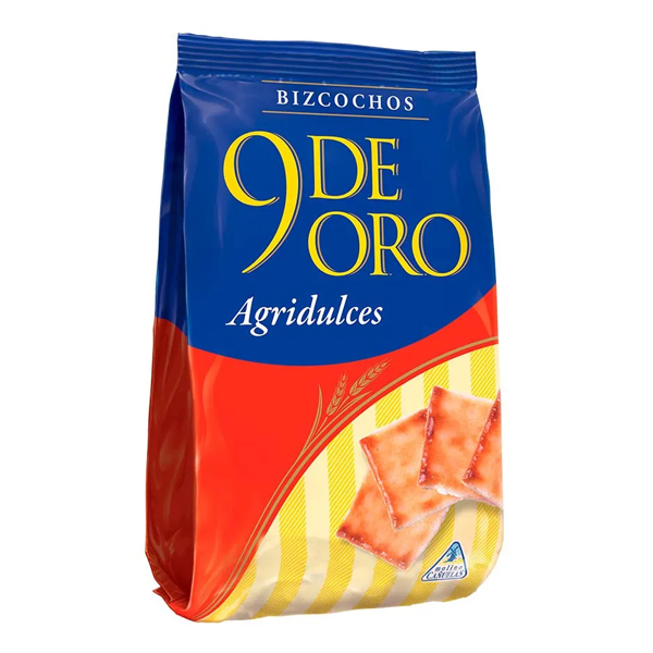 9 de Oro Agridulces x 200 gr.(20)