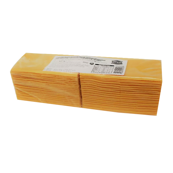 Cheddar 190 fetas x 2.27kg - Milkaut (4)