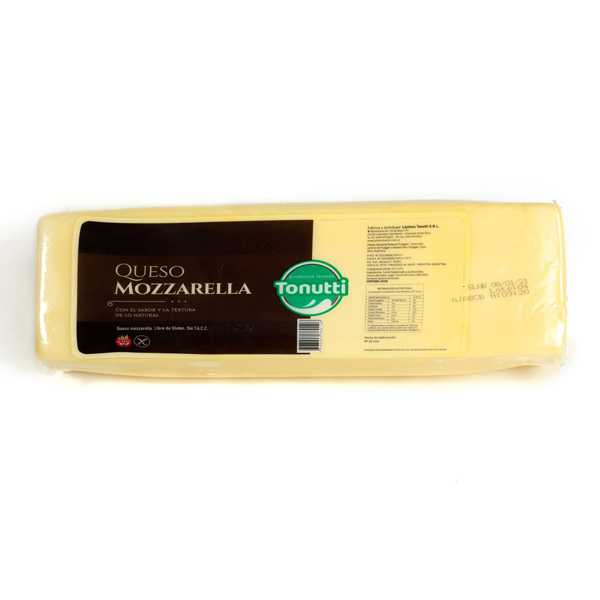 Mozzarella Barra Tonutti x Kg. (4)