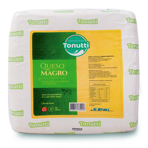 Queso Magro x Kg. Tonutti