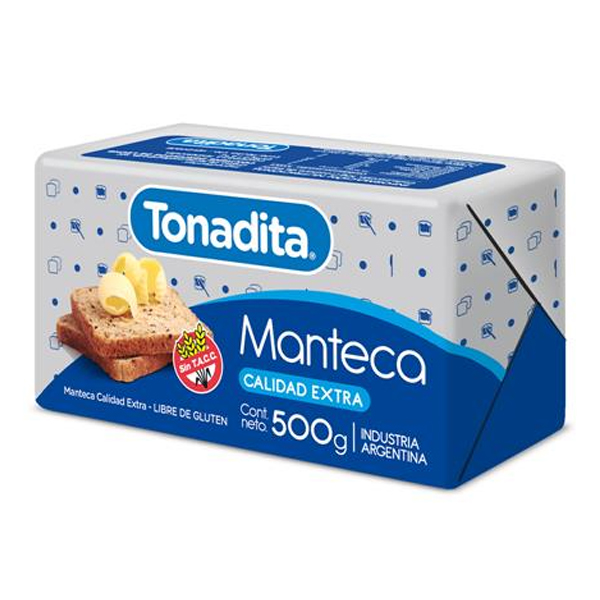 Manteca Pan x 500 gr. - Tonadita  (12)
