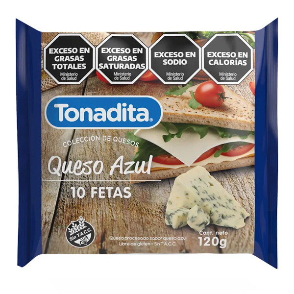 Azul 8 Fetas x 120 gr. - Tonadita  (18)