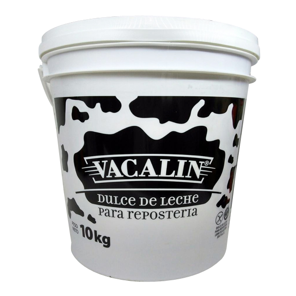 Dulce de Leche Repos.Plastico x 10 Kg. - Vacalin