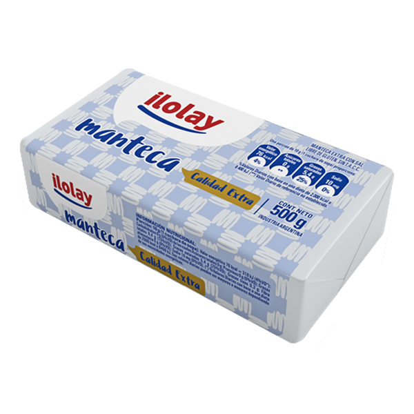 Manteca Ilolay x 500 gr. (12)