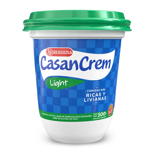 Casancrem Light Pote x 480 gr