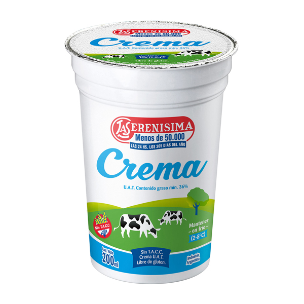 Crema de Leche LS x 200 cc (24)