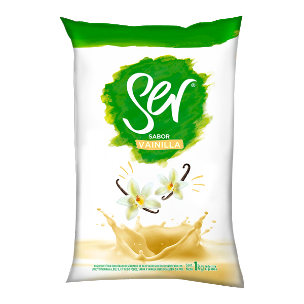 Yogur Ser Desc Sachet 900 Vainilla *