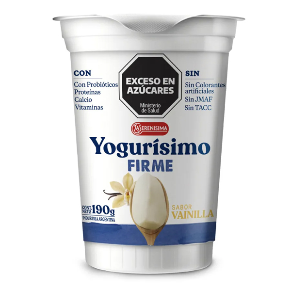 Yogurisimo Firme 190 gr Vainilla