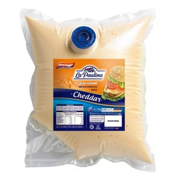 Cheddar líquido La Paulina x 3.7 kg. (2)