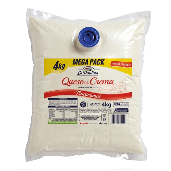 Queso Crema La Paulina x 4 kg. (4)