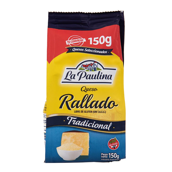 Rallado La Paulina x 150 gr. (30)