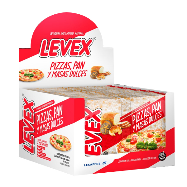 Levadura en Sobres x 2u. (25) - LEVEX