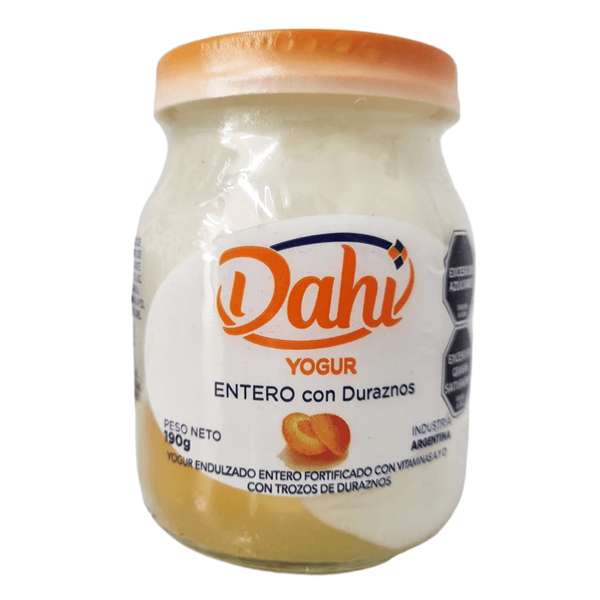 Yogur Batido Ent. Durazno x 200 gr.- Dahi