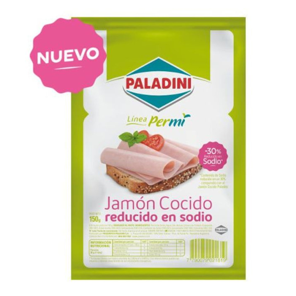 Jamon Coc. Red. Sodio Fet. x 150 gr. - Paladini (20)