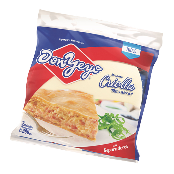Pascualina Criolla x 330gr. Don Yeyo(30)