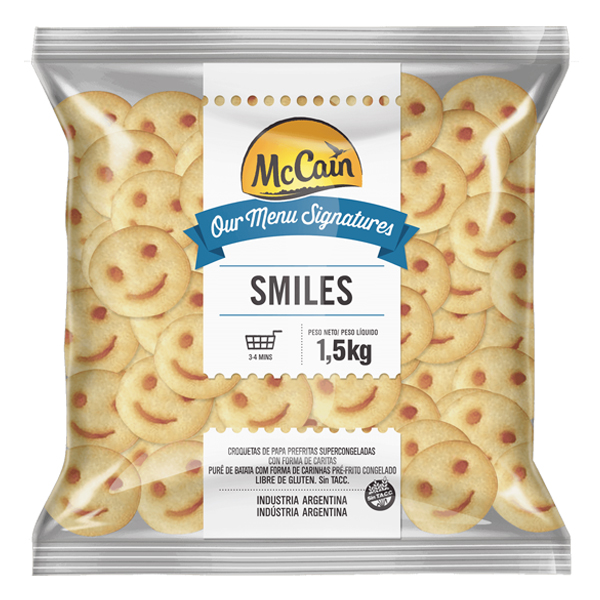 Mc Cain Smiles x 1.5 Kg. (6)
