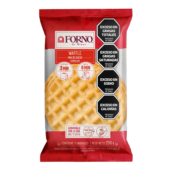 WAFFLE FM CONG. PAN DE QUESO (20x5x40G)