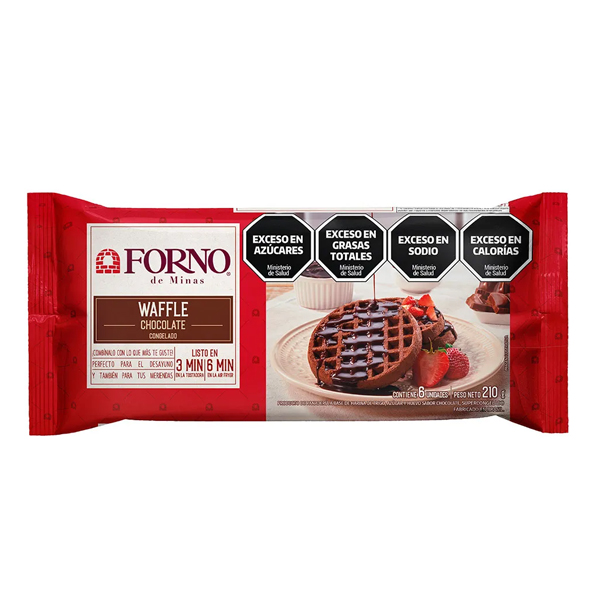 WAFFLE FM CONG. CHOCOLATE (15X6X35G)