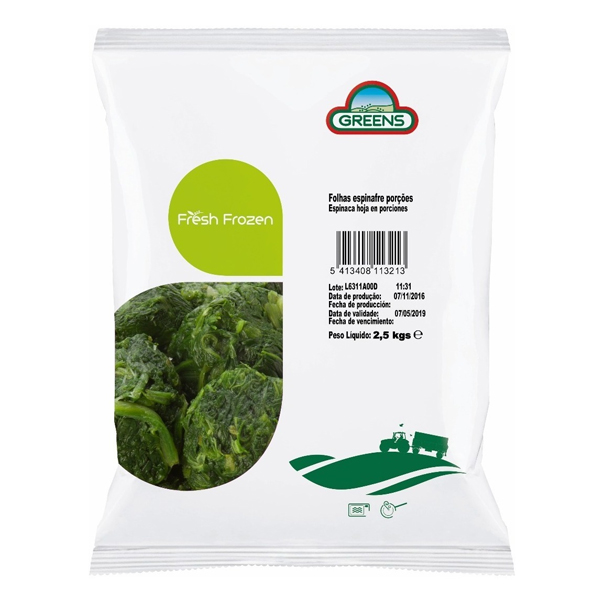 Espinaca IQF x 1 Kg. (10) - Greens