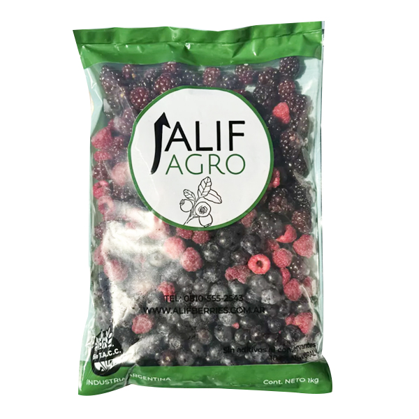 Mix ARA/FRAMB/MO Frutos Rojos x 250 gr. - Alif
