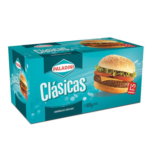 Hamburguesas 12x83gr - Paladini