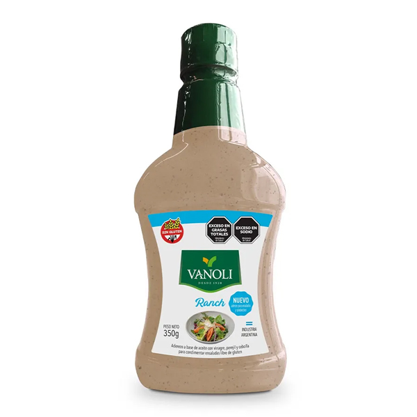Salsa Ranch Pet. x 350 cc. - VANOLI