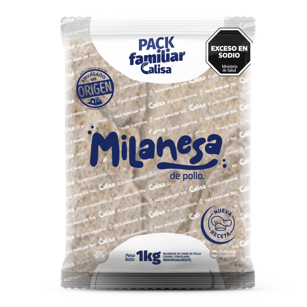 Milanesa de Pollo x 1 Kg. -324- Calisa(5)