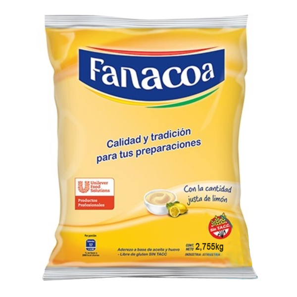 Mayonesa  Fanacoa x 2755 cc. (3)