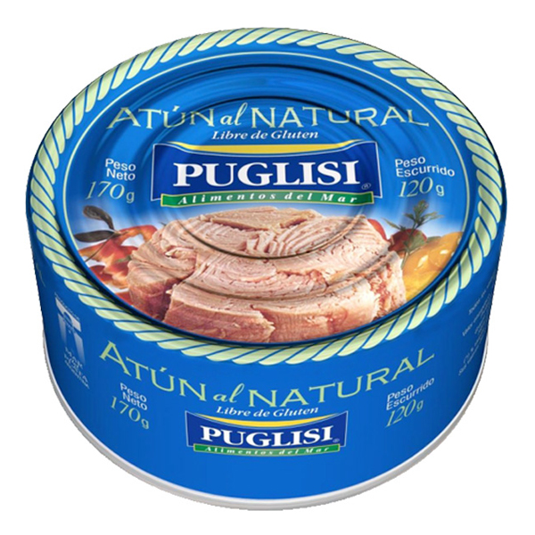 Atun al natural Puglisi x 170 gr. (48)