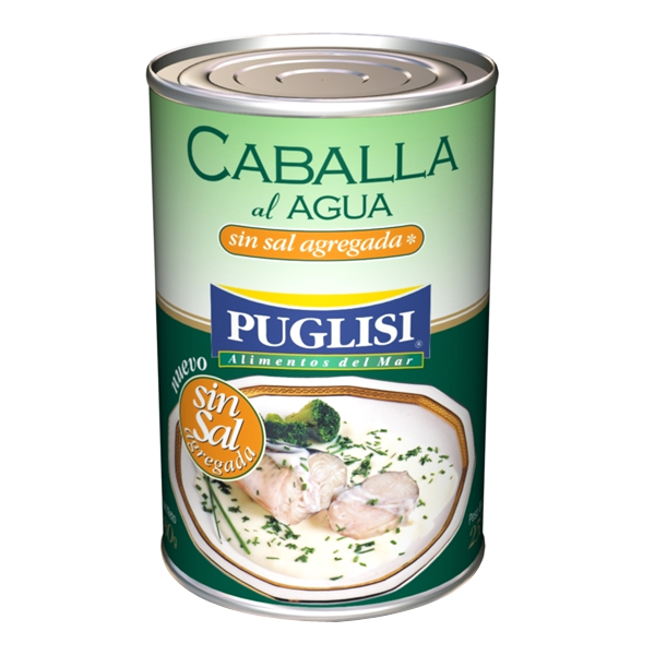 Caballa al natural Puglisi x 380 gr. (24)