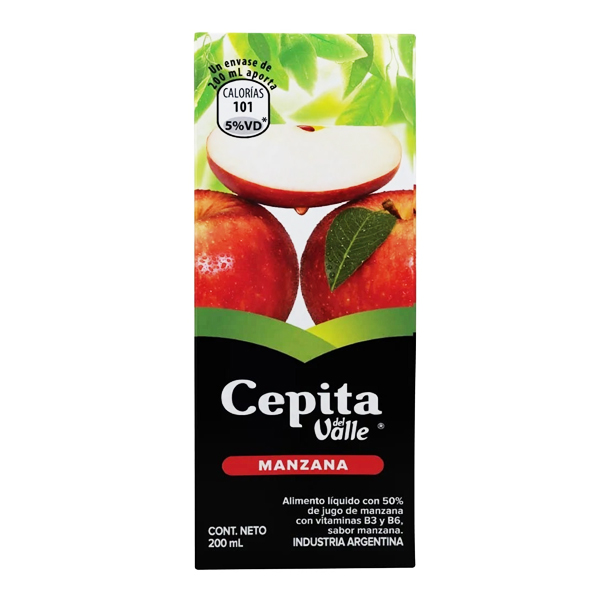 Cepita Manzana 6 u. x 200 cc (4)