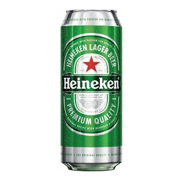 Heineken Rubia Lata x 473 cc.(6)