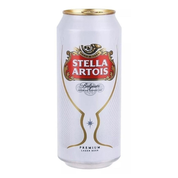 Stella Artois Lata x 473 cc.(6)
