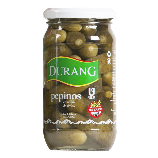Pepinitos en vinagre x 200 gr.(6)