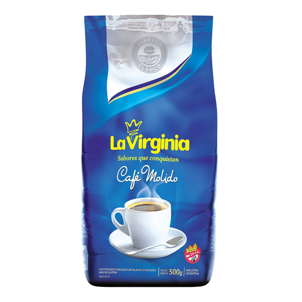 Cafe LV Molido Torrado Clasico x 500 gr. (12)