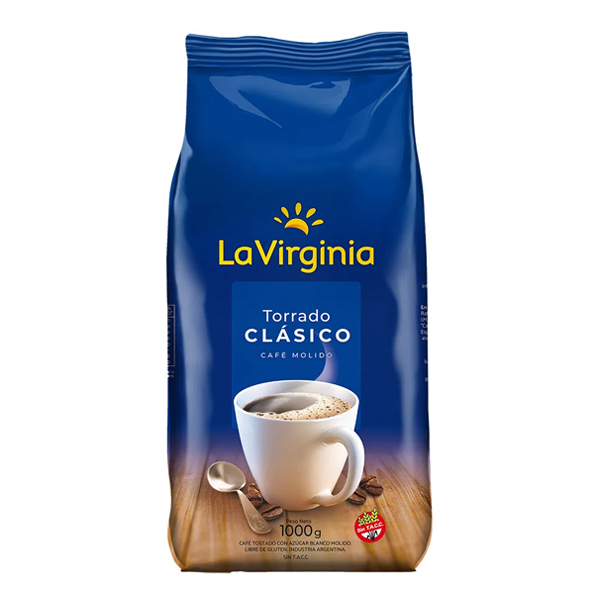Cafe LV Molido Torrado Clasico x 1 kg. (6)