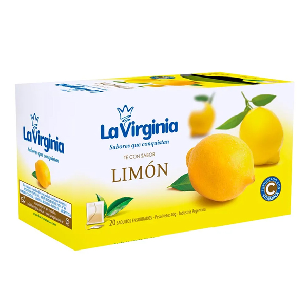 Te LV Saborizado Limon x 20 saq. (6)