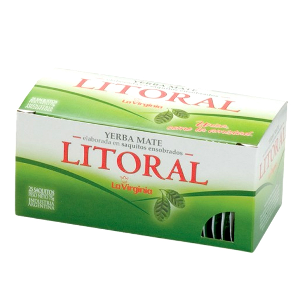Yerba Litoral sin Sobre x 25 saq. (10)