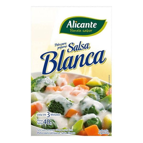 Salsa Blanca Alicante x 40 gr.