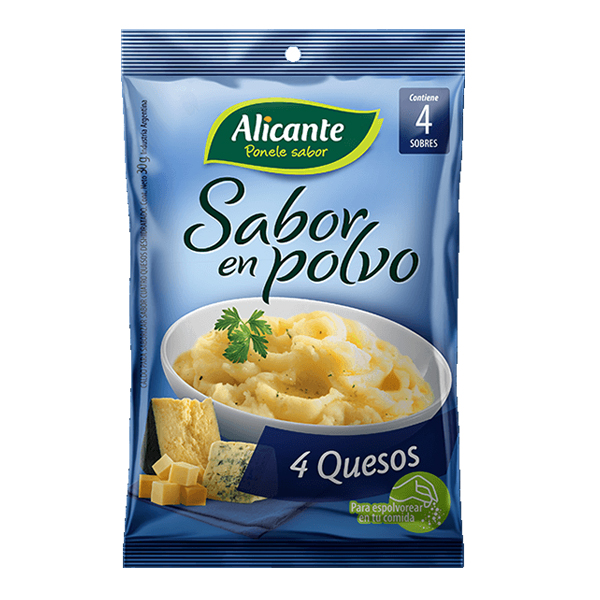 Salsa 4 Quesos Alicante x 37 gr.